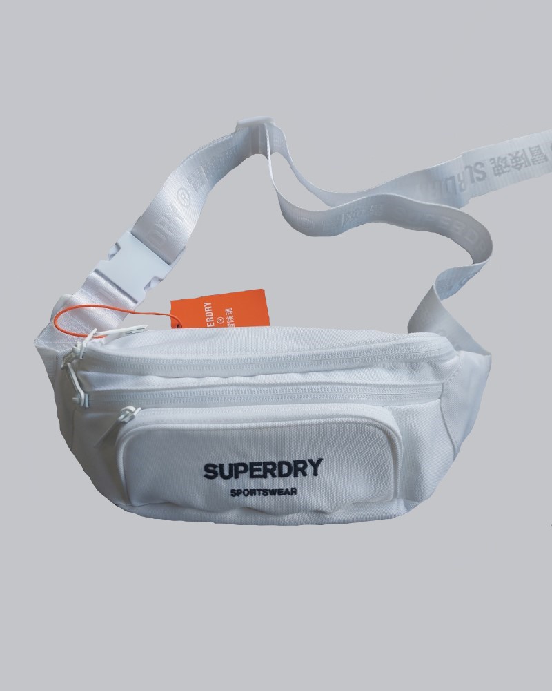 SUPERDRY CROSS BODY BAG - WHITE