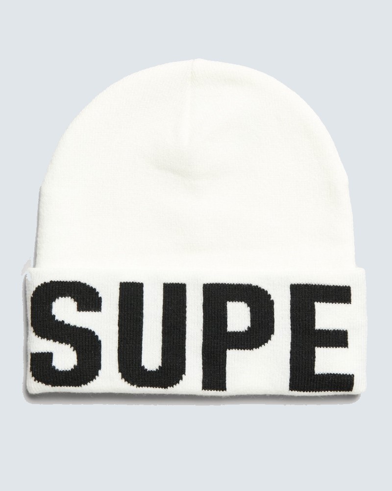 SUPERDRY MOUNTAIN HAT WHITE