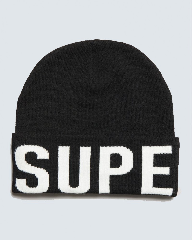 SUPERDRY MOUNTAIN HAT BLACK