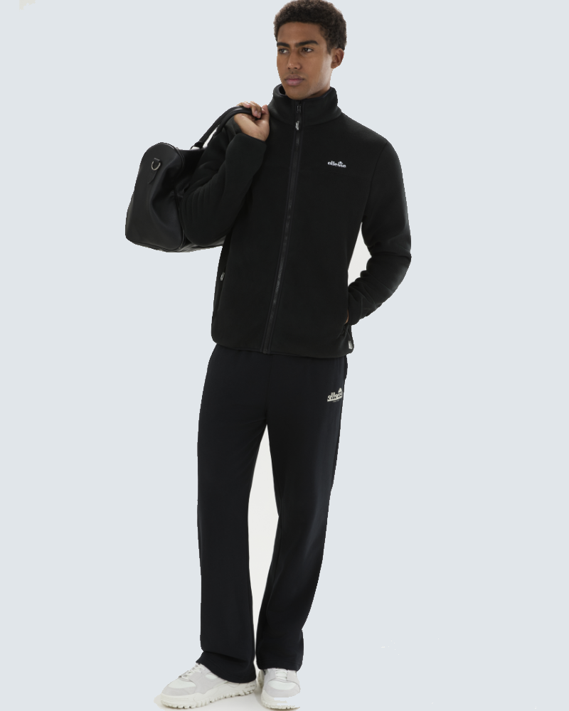 ELLESSE ZERANO FLEECE JACKET - BLACK