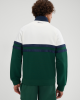 ELLESSE RIMINI MEN'S JACKET - WHITE/DARK GREEN