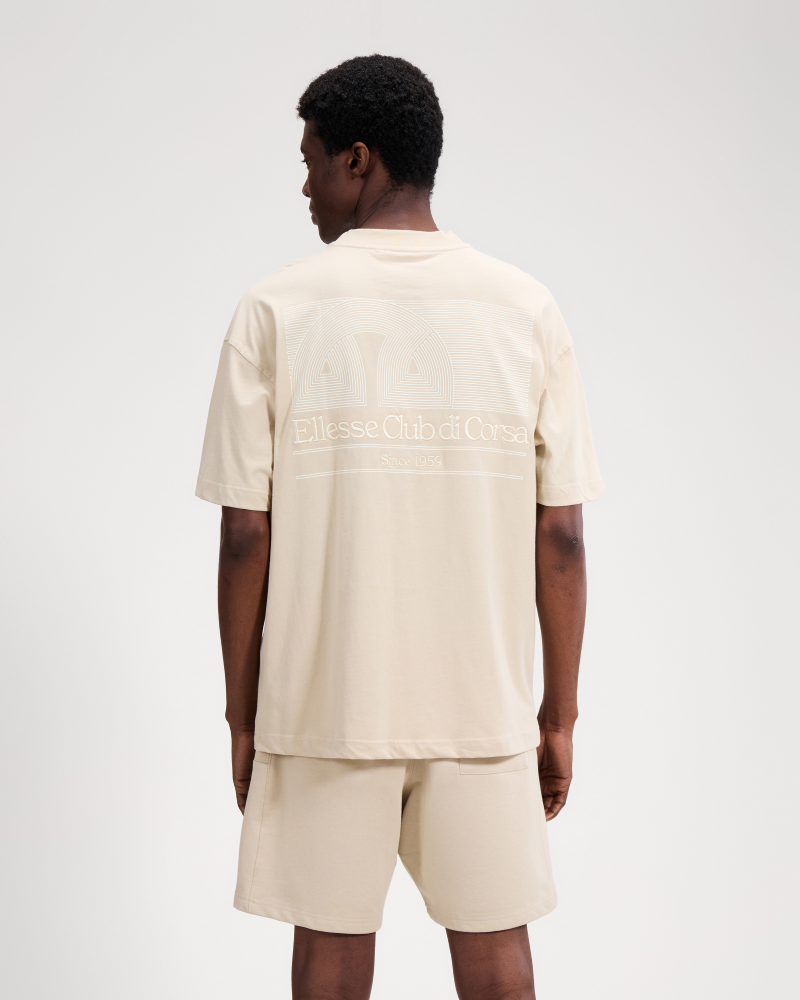 ELLESSE HERITAGE T-SHIRT - ECROU