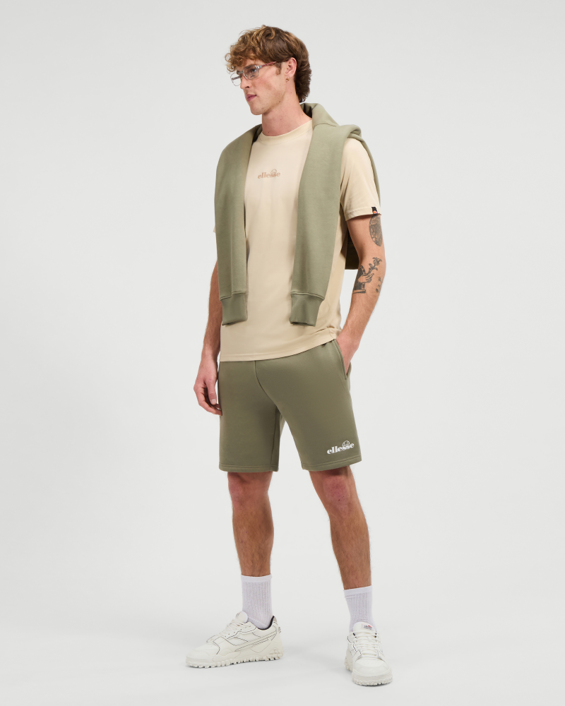ELLESSE ESSENTIAL SHORTS - KHAKI