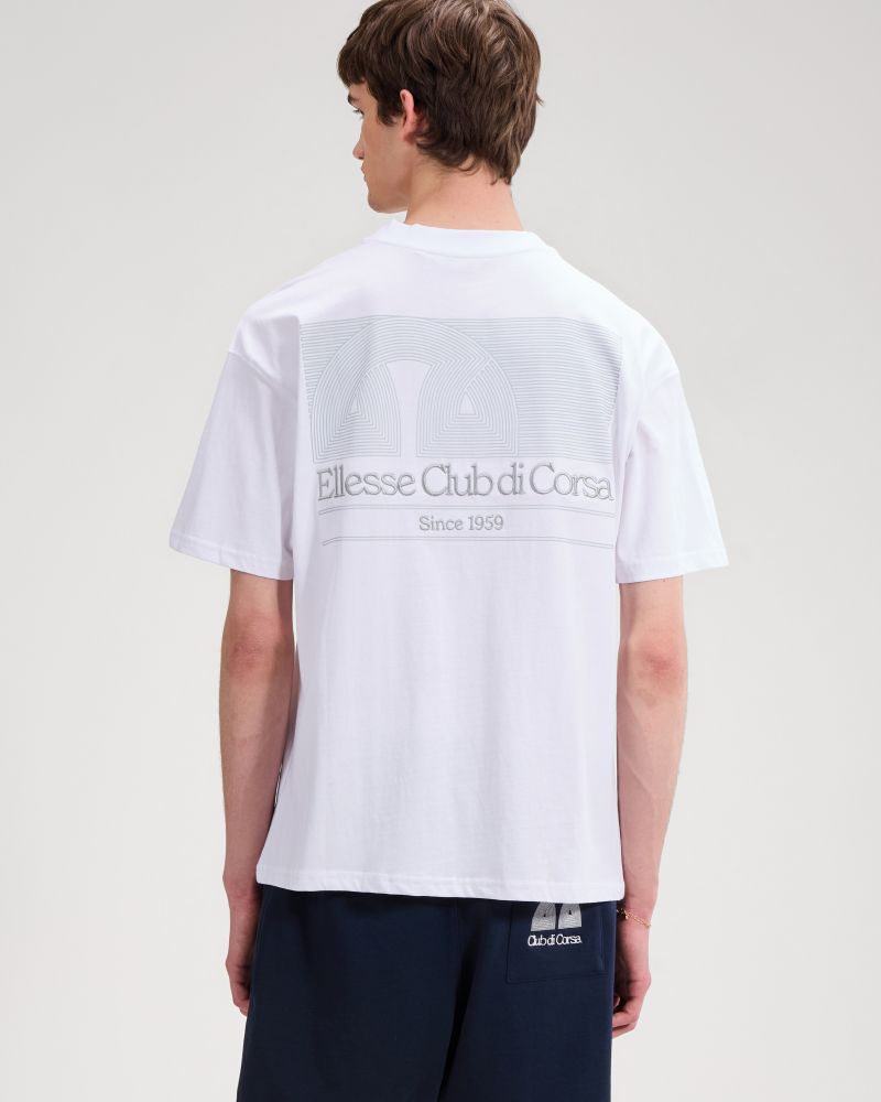 ELLESSE HERITAGE T-SHIRT - WHITE