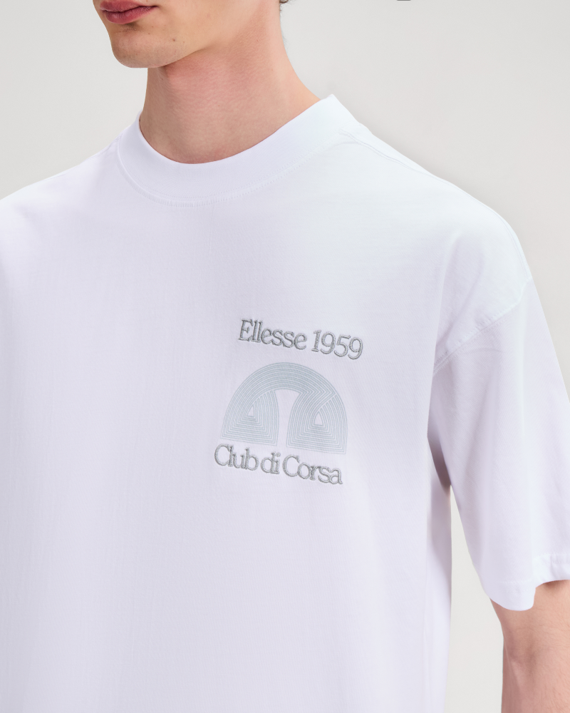 ELLESSE HERITAGE T-SHIRT - WHITE