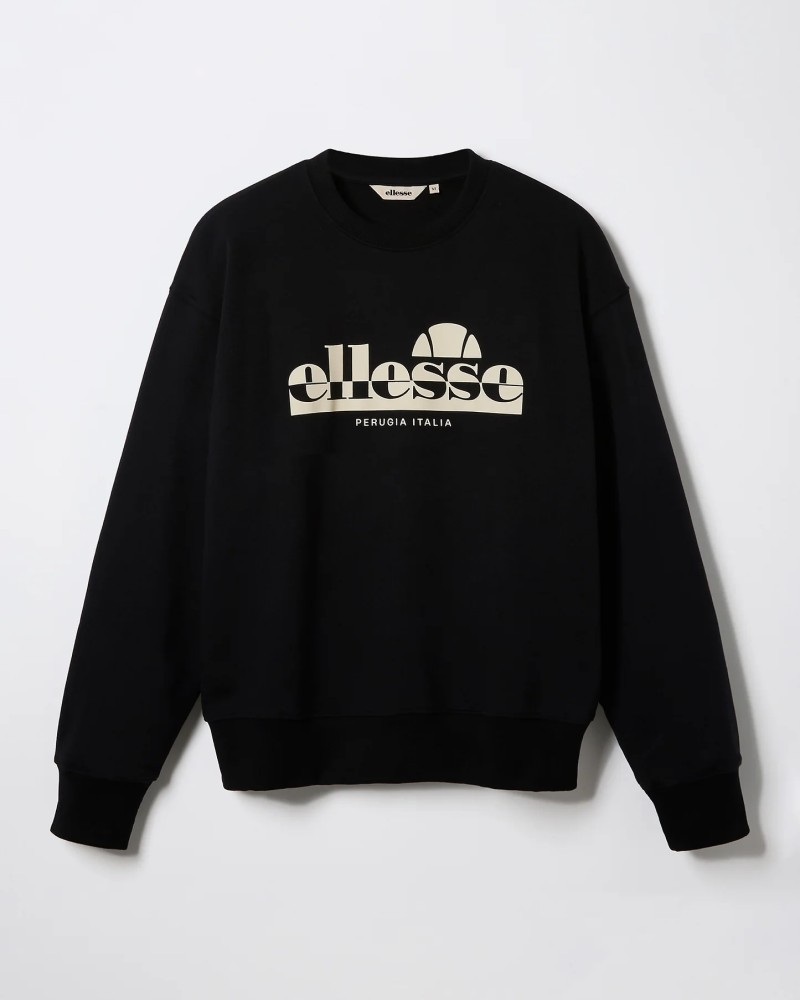 ELLESSE PLERICA SWEATSHIRT - BLACK