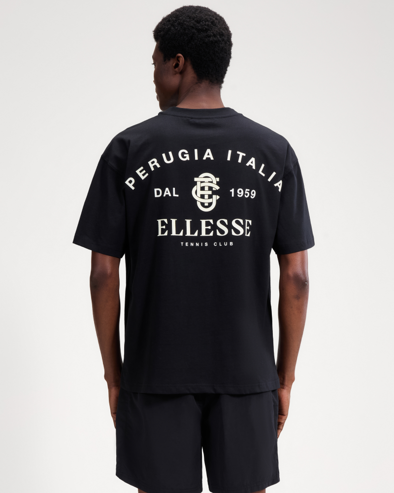ELLESSE PERUGIA T-SHIRT - BLACK