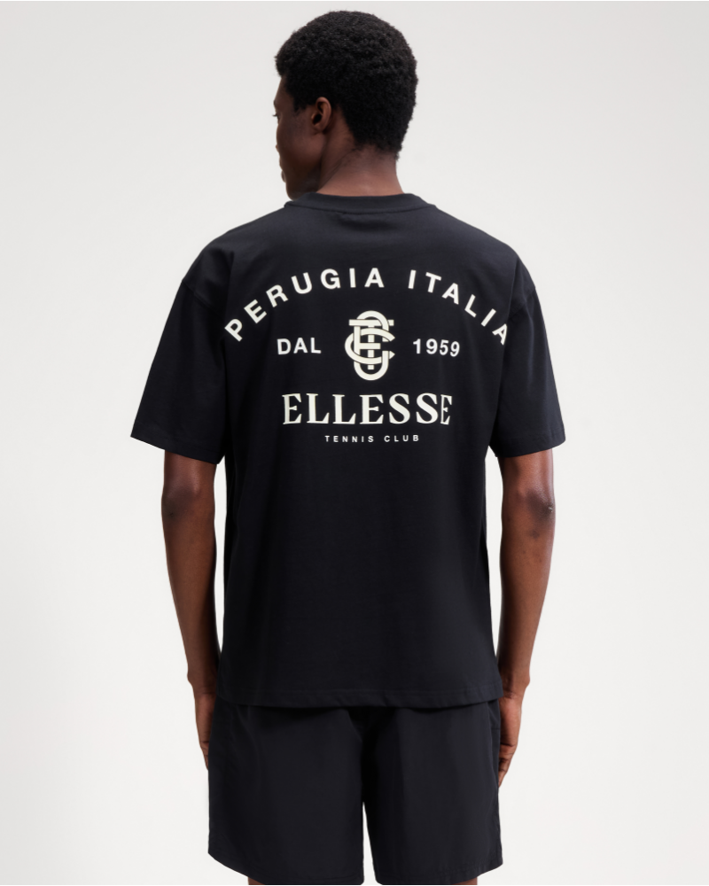 ELLESSE PERUGIA T-SHIRT - BLACK