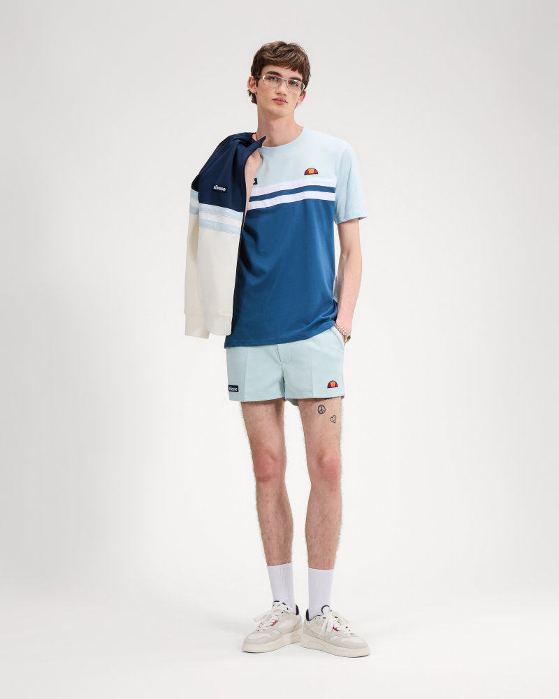 ELLESSE HERITAGE VENIRE T-SHIRT - BLUE