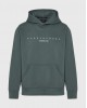 FUNKYBUDDHA LOGO HOODIE- GREEN STORM