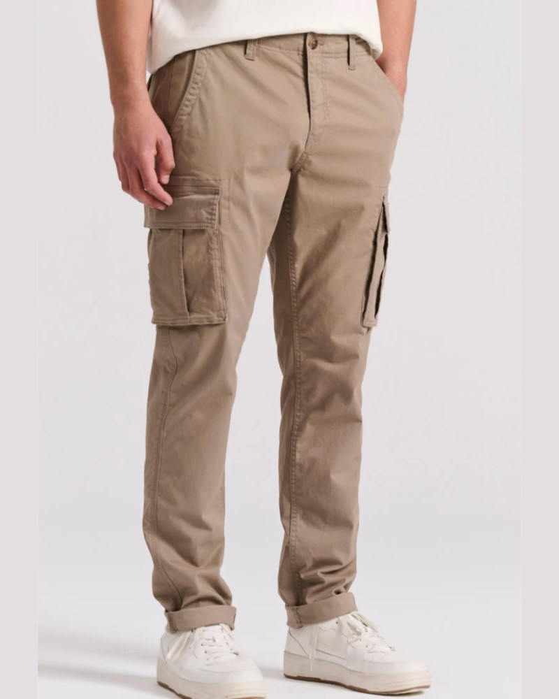 FUNKYBUDDHA COMFORT CARGO ΠΑΝΤΕΛΟΝΙ - BEIGE