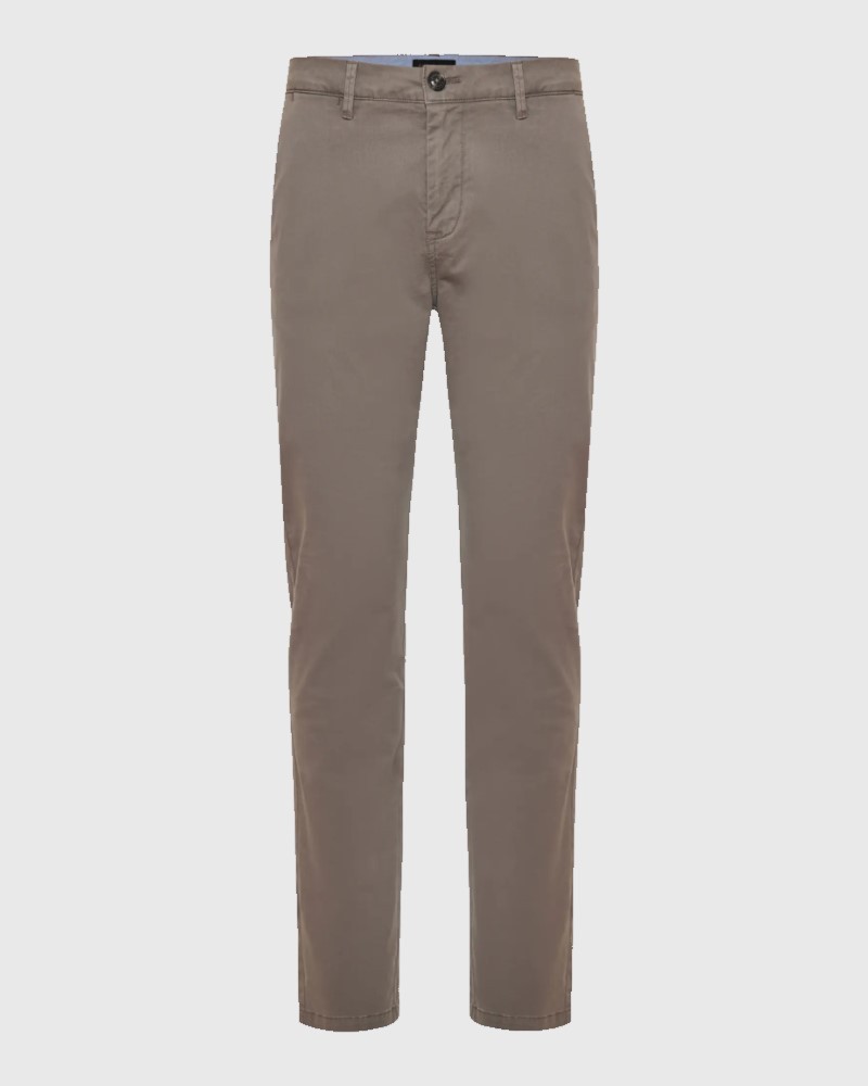 FUNKYBUDDHA COMFORT CHINO PANTS - GREY