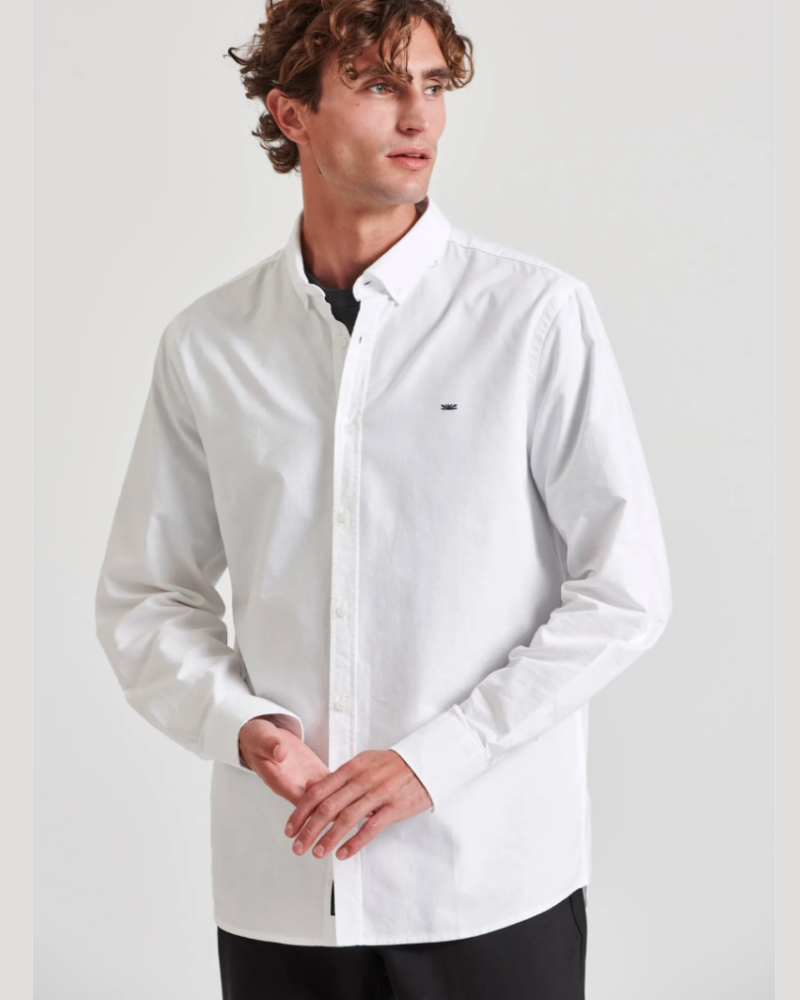 FUNKYBUDDHA BASIC SHIRT - WHITE