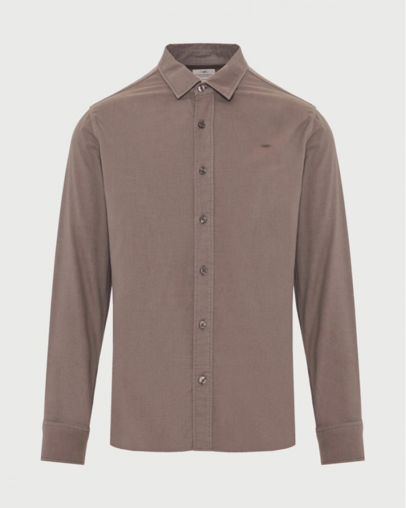 FUNKYBUDDHA BASIC SHIRT - MOON MIST