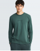 FUNKYBUDDHA ESSENTIAL LONGSLEEVE T-SHIRT - GREEN STORM