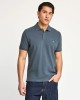 FUNKYBUDDHA POLO ΜΠΛΟΥΖΑ - DK GREY