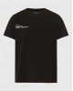 FUNKYBUDDHA T-SHIRT ME LOGO ΣΤΗΝ ΠΛΑΤΗ - BLACK
