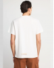 FUNKYBUDDHA T-SHIRT ME ΤΥΠΩΜΑ ΣΤΟ ΣΤΗΘΟΣ - OFF WHITE