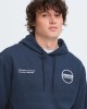 BLEND COPENHAGEN GRAPHIC HOODIE - NAVY