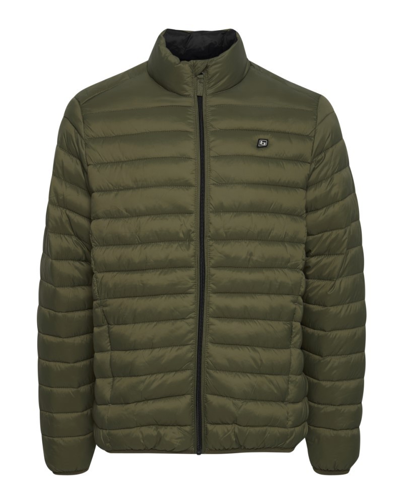 BLEND LIGHT PUFFER JACKET - KHAKI