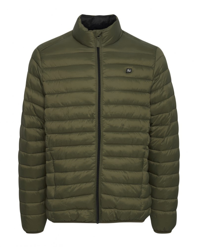 BLEND LIGHT PUFFER JACKET - KHAKI