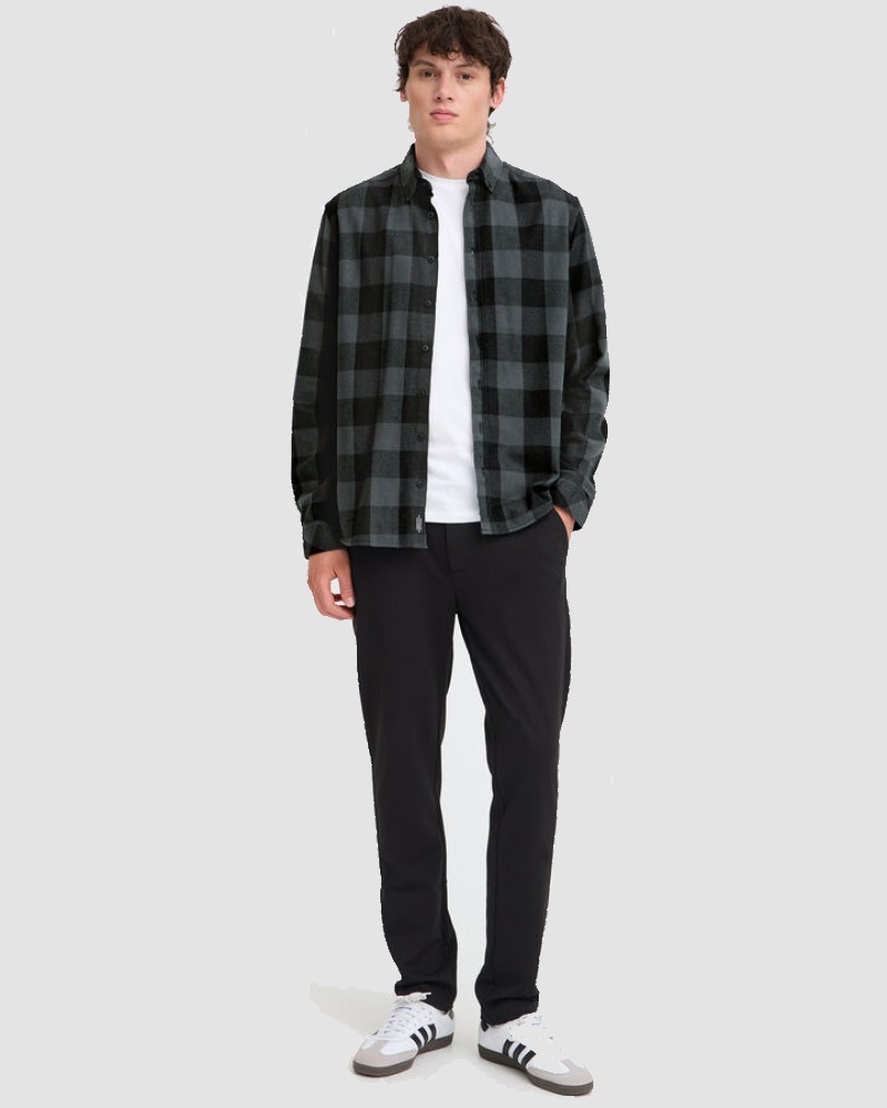 BLEND FLANNEL ΚΑΡΟ ΠΟΥΚΑΜΙΣΟ - GREY/BLACK