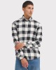BLEND FLANNEL ΚΑΡΟ ΠΟΥΚΑΜΙΣΟ - OFF WHITE/BLACK