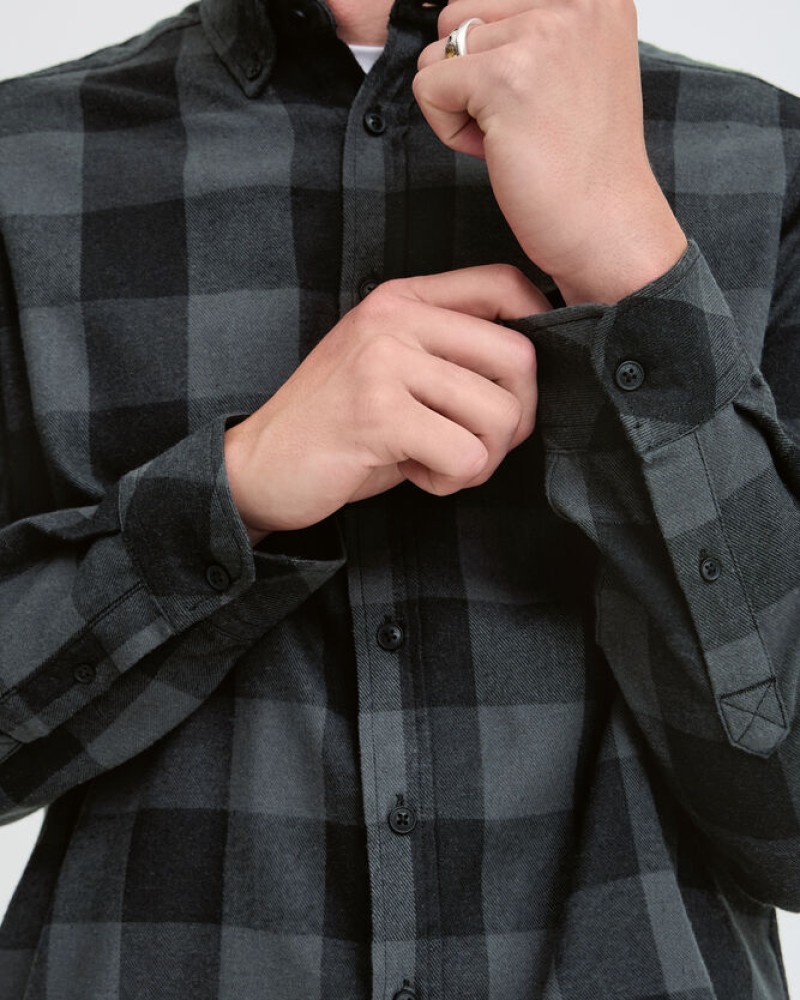 BLEND FLANNEL ΚΑΡΟ ΠΟΥΚΑΜΙΣΟ - GREY/BLACK