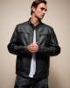 SPLENDID ΑΝΔΡΙΚΟ FAUX LEATHER JACKET - BLACK