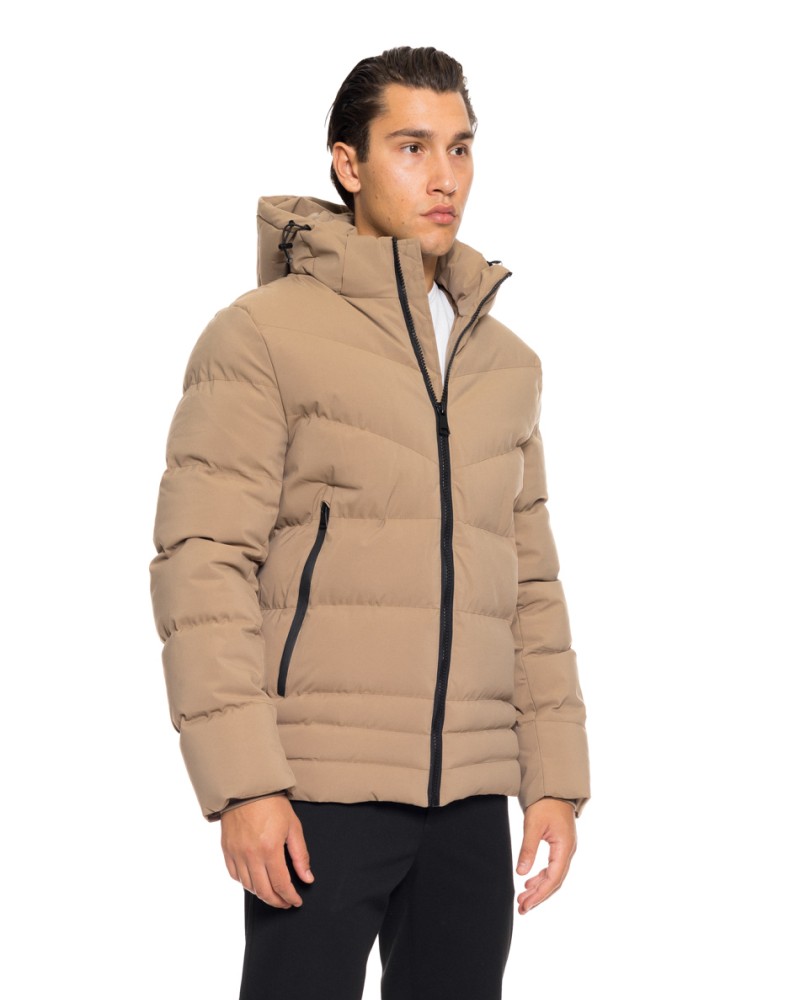 SPLENDID ΑΝΔΡΙΚΟ BOMBER ΜΠΟΥΦΑΝ - BEIGE