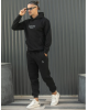 HENRY CLOTHING LOGO HOODIE - BLACK
