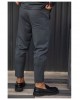 HENRY CLOTHING ΑΝΔΡΙΚΟ ΠΑΝΤΕΛΟΝΙ ΦΟΡΜΑ - DARK GREY