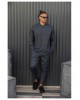 HENRY CLOTHING ΑΝΔΡΙΚΟ ΠΑΝΤΕΛΟΝΙ ΦΟΡΜΑ - DARK GREY