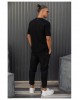 HENRY CLOTHING ΑΝΔΡΙΚΟ ΠΑΝΤΕΛΟΝΙ ΦΟΡΜΑ - BLACK