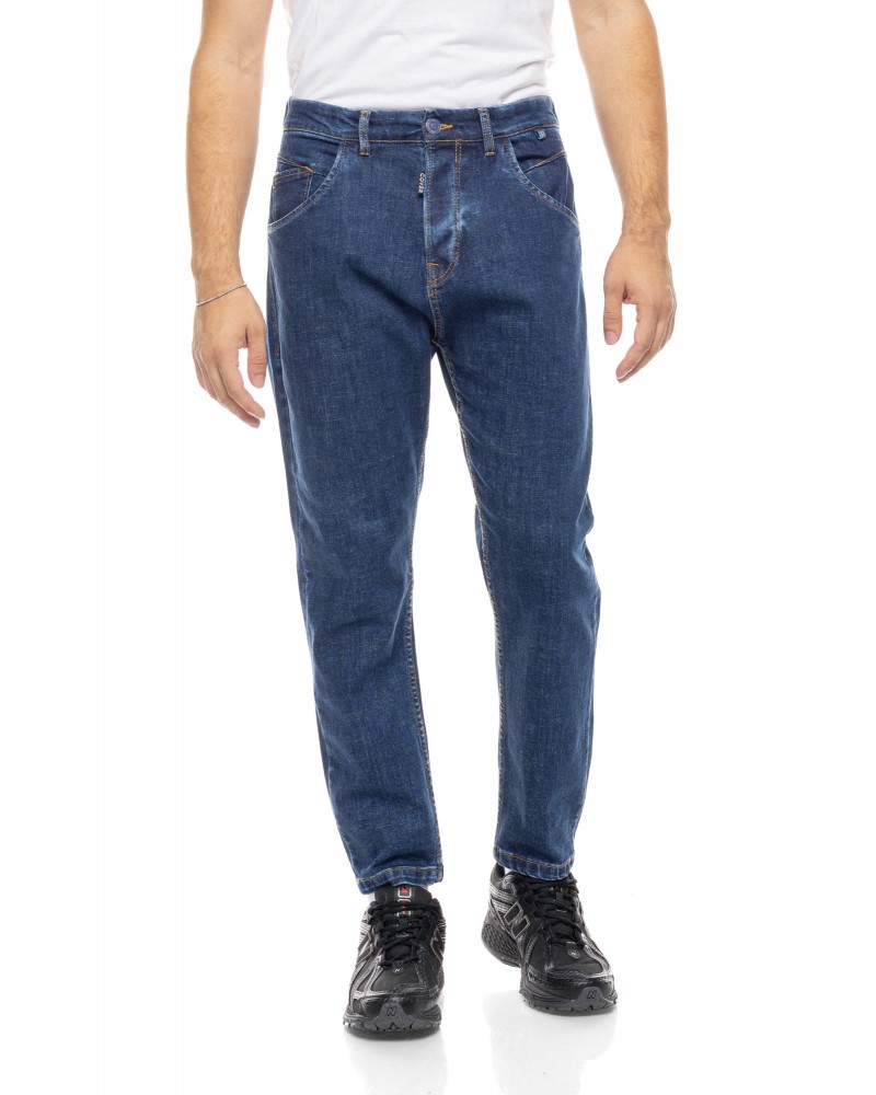 COVERJEANS MONACO 5POCKETS JEANS - BLUE