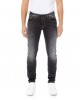 COVERJEANS TEDDY 5POCKETS JEANS - BLACK