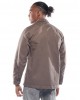 COVERJEANS JEANS OVERSHIRT - CHOCOLATE