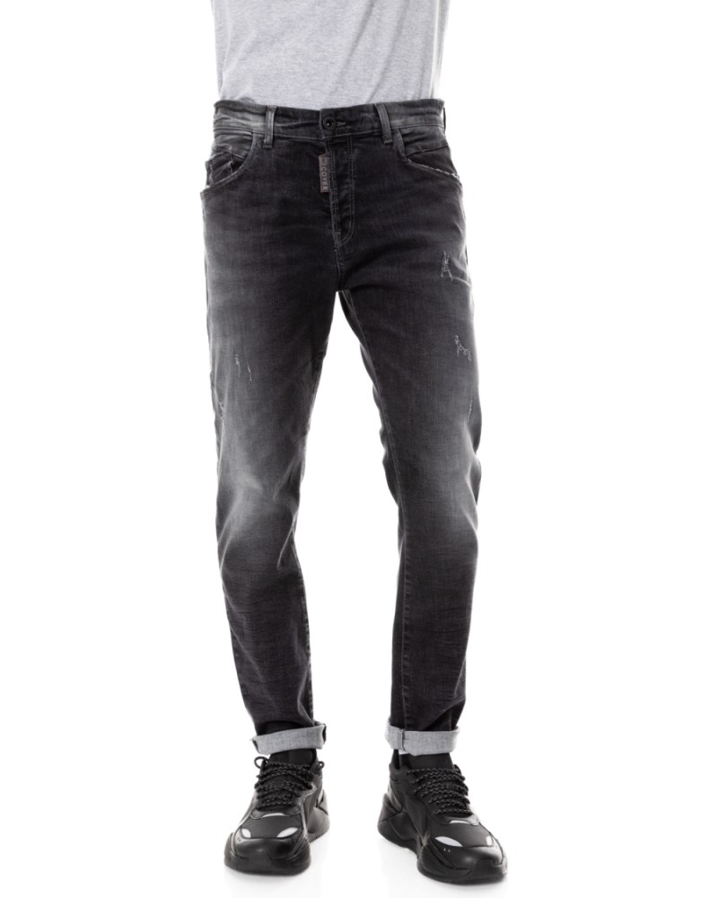 COVERJEANS NEW DATE 5POCKETS JEANS - BLACK