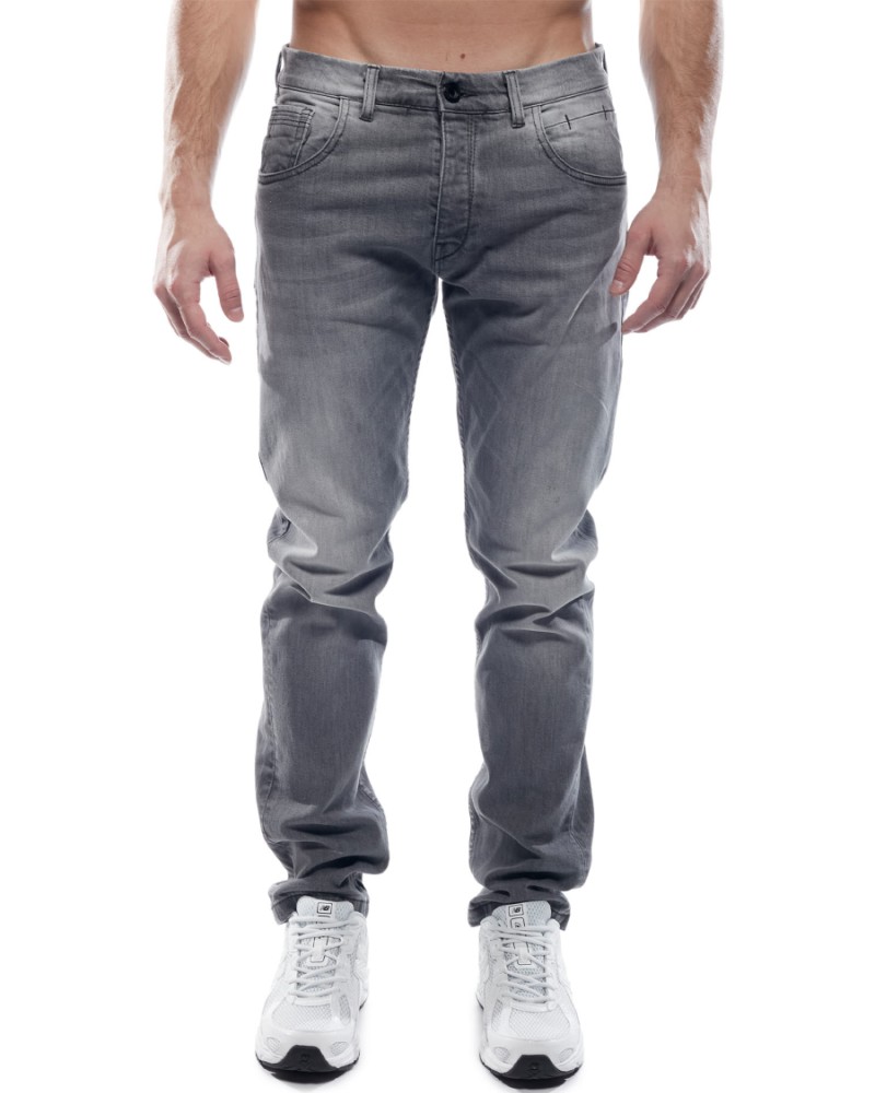 COVERJEANS TEDDY 5POCKETS JEANS - GREY