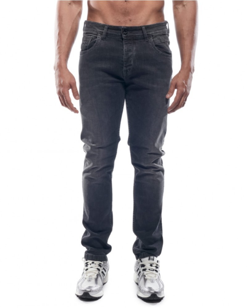 COVERJEANS TEDDY 5POCKETS JEANS - DARK BLUE