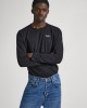 PEPE JEANS ORIGINAL LOGO LONG T-SHIRT - BLACK