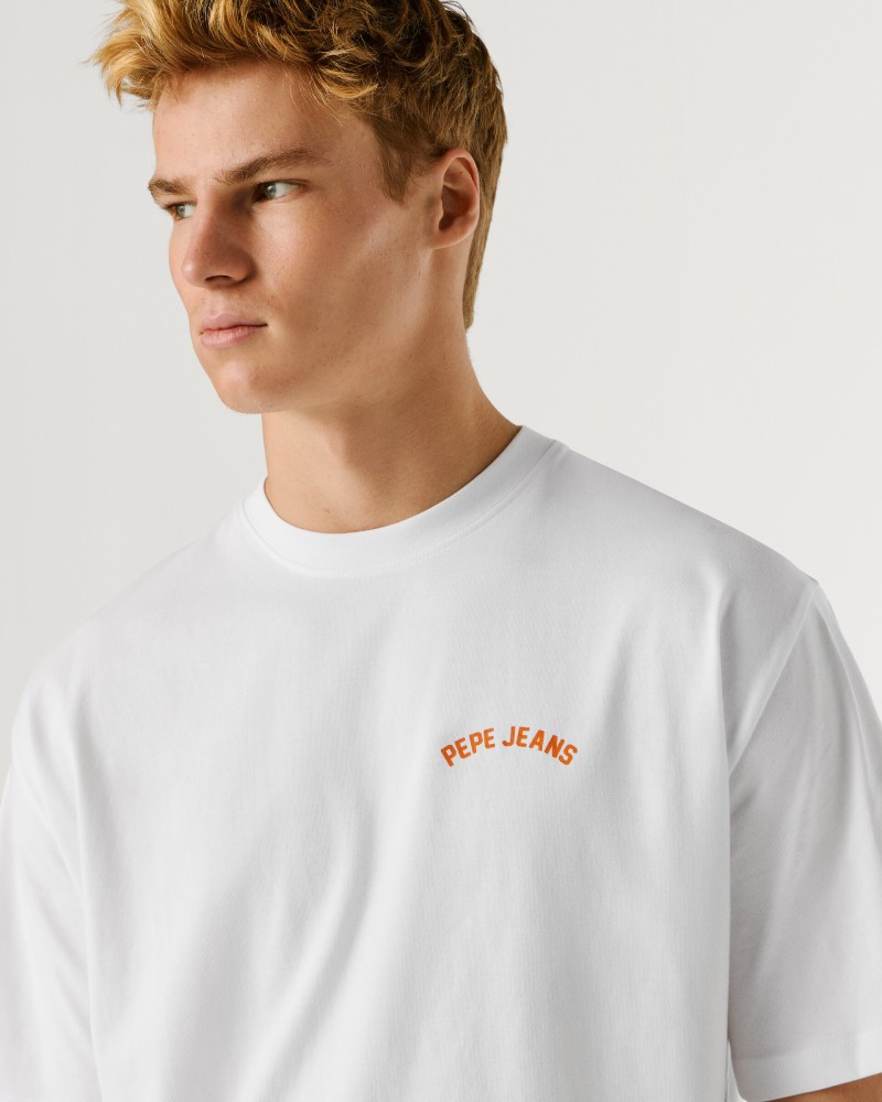 PEPE JEANS NOTTING HILL T-SHIRT - WHITE