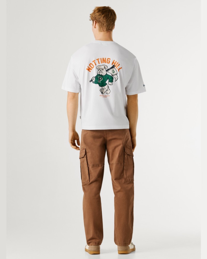 PEPE JEANS NOTTING HILL T-SHIRT - WHITE