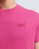SUPERDRY ORGANIC COTTON ESSENTIAL T-SHIRT- PINK