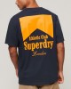 SUPERDRY CODE ATHLETIC CLUB T-SHIRT- NAVY